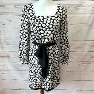 Anthropologie Leifsdottir Silk Vintage Inspired Floral Star Dress